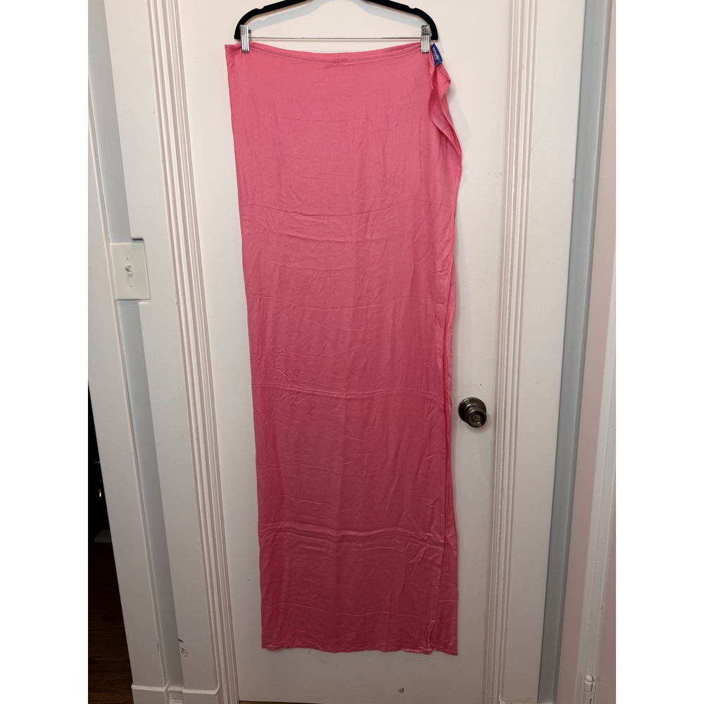 Cloudz Pink Travel Wrap Scarf 100% Viscose Handmade India Shawl Blanket 58x42